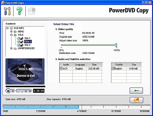 how to burn a dvds using cyberlink power2go 8
